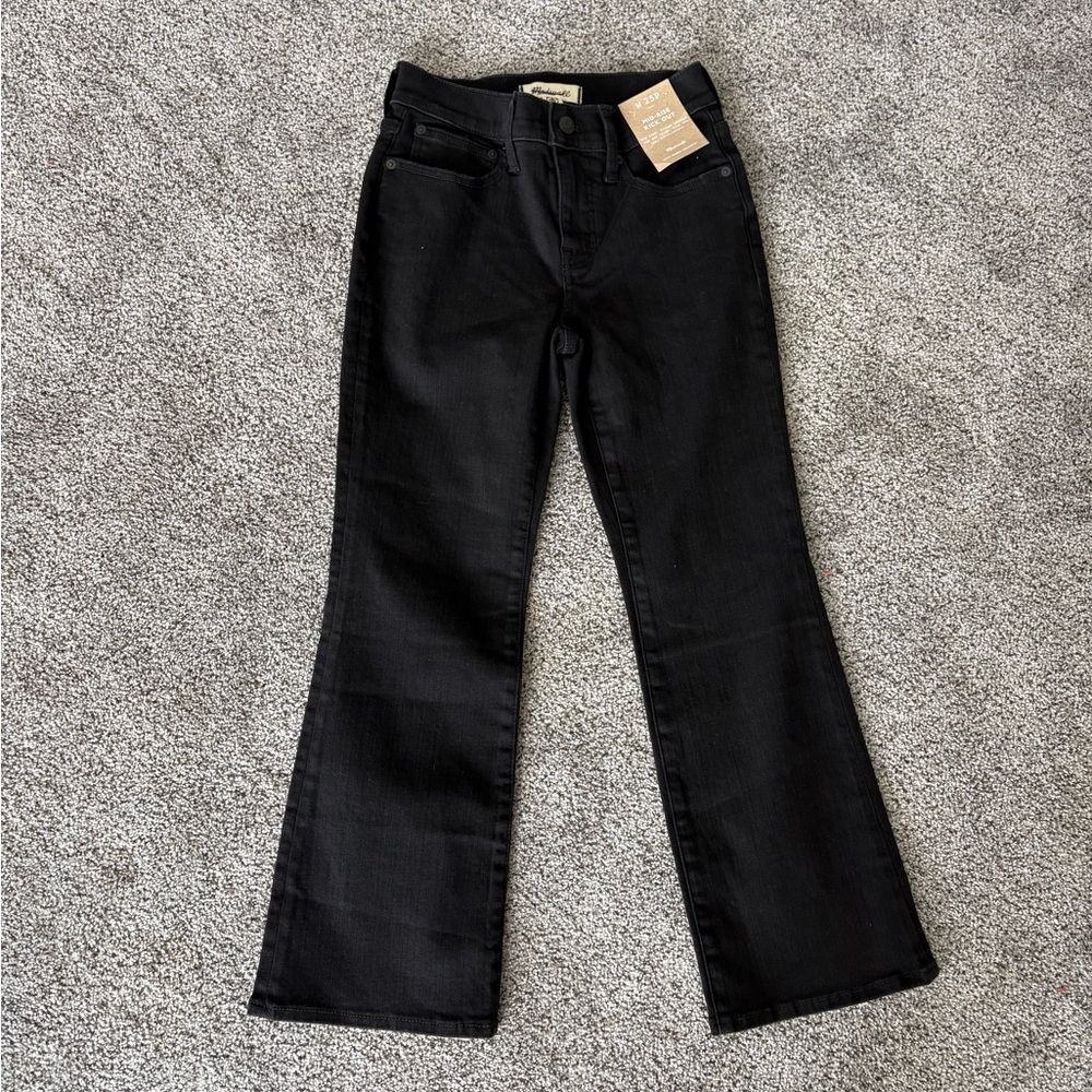 Madewell Women's Classic Black Flare Jeans